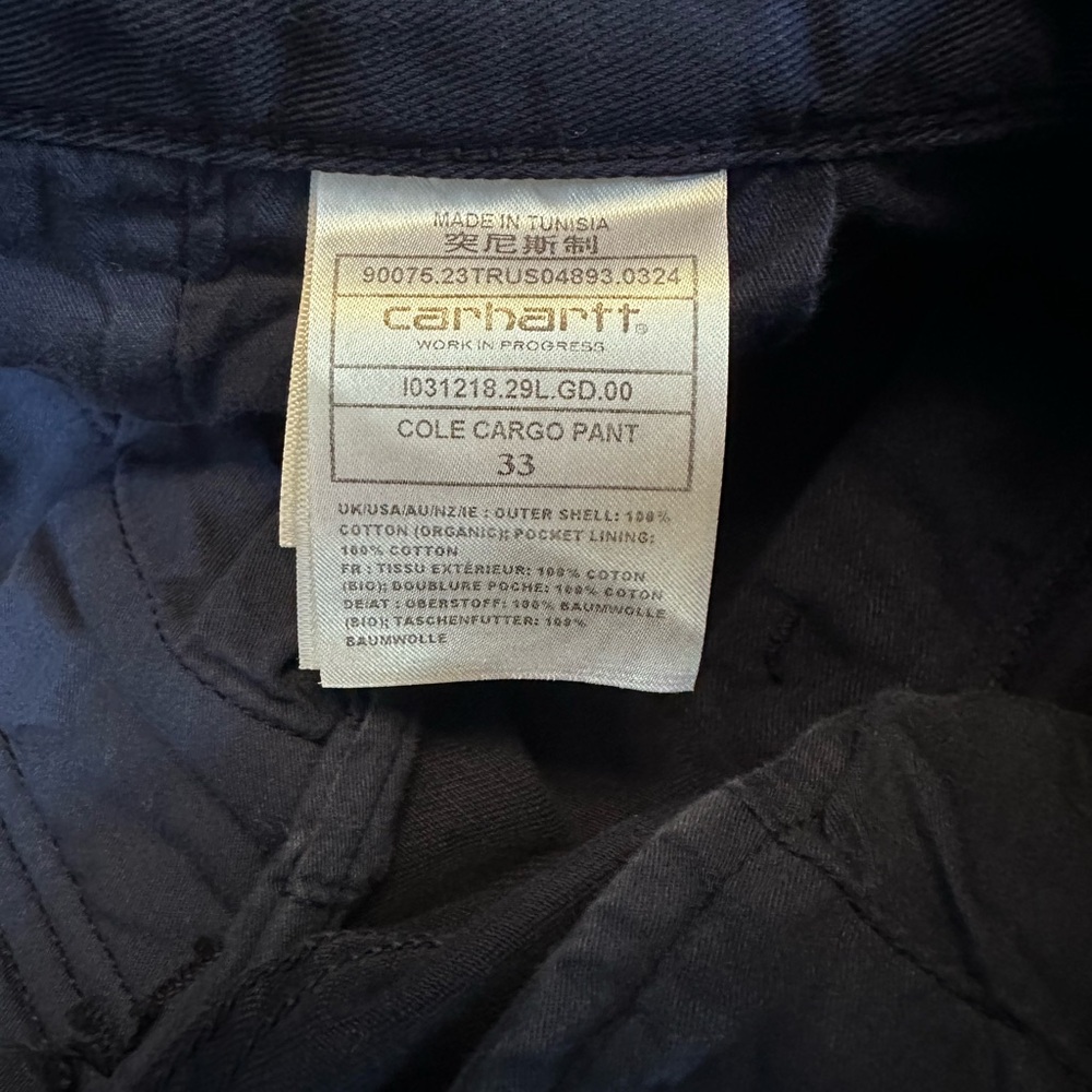 Carhartt WIP Cole Cargo Pant Air Force Blue - Picture 5 of 5